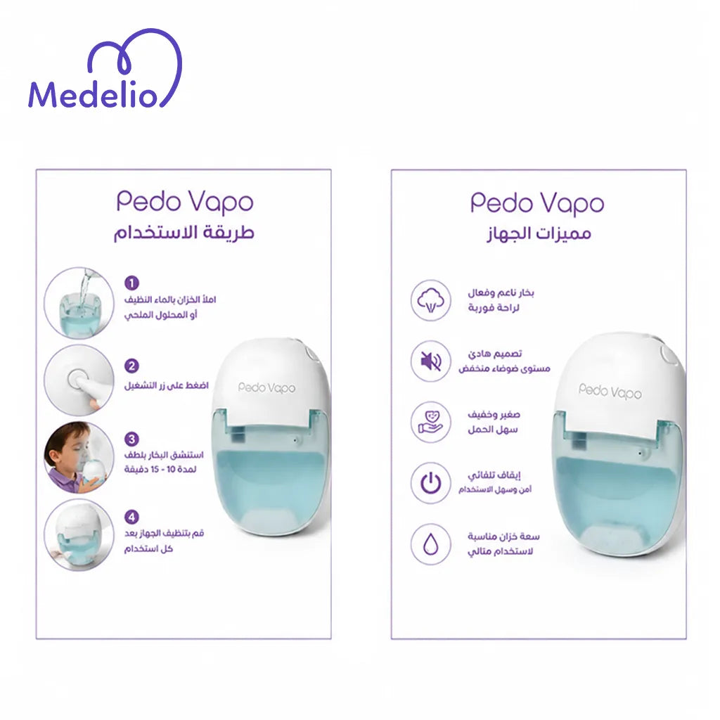 جهاز استنشاق نيبولايزر الضاغط (Compressor Nebulizer)