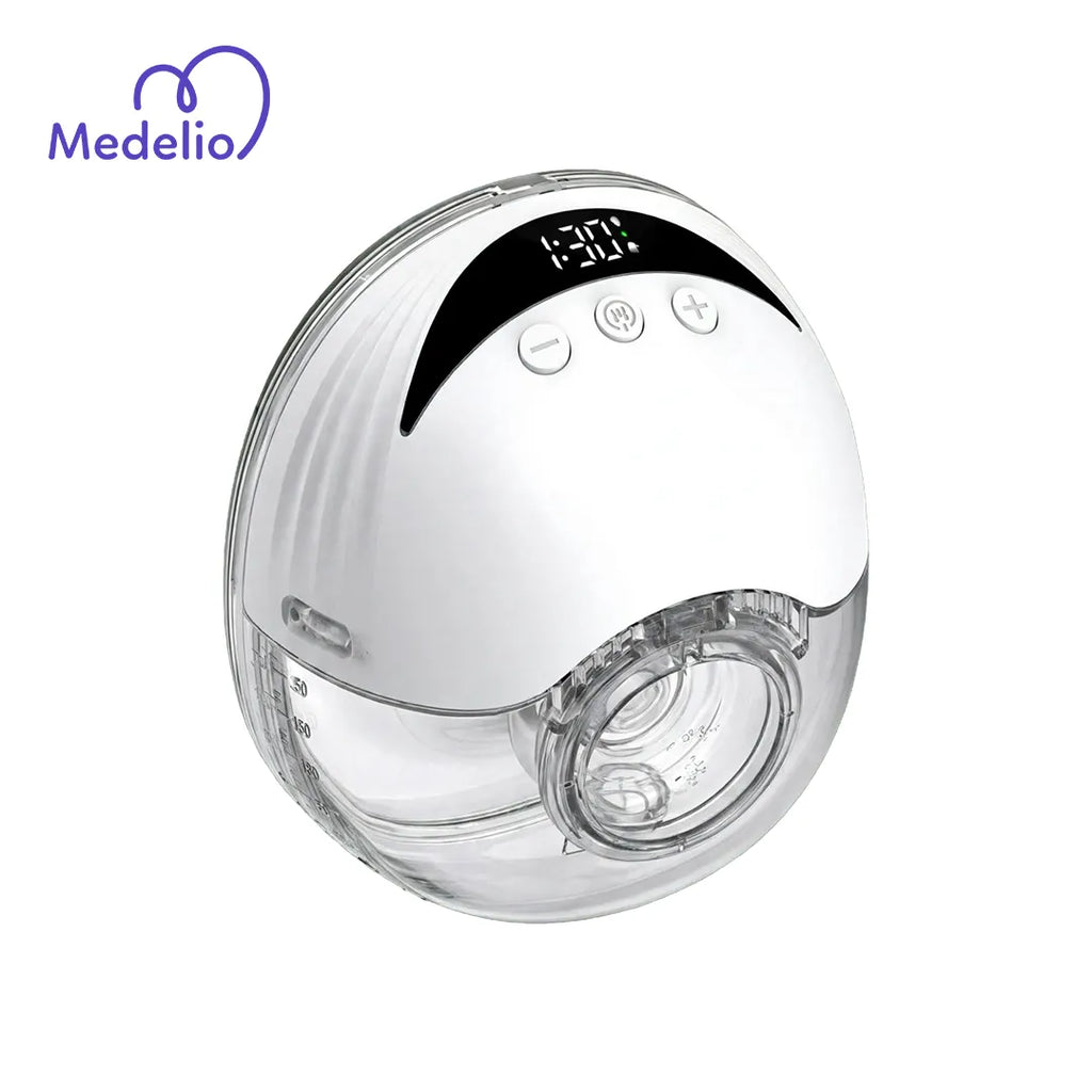 مضخة شفط الحليب اللاسلكية القابلة للارتداء – Medelio Wearable Breast Pump