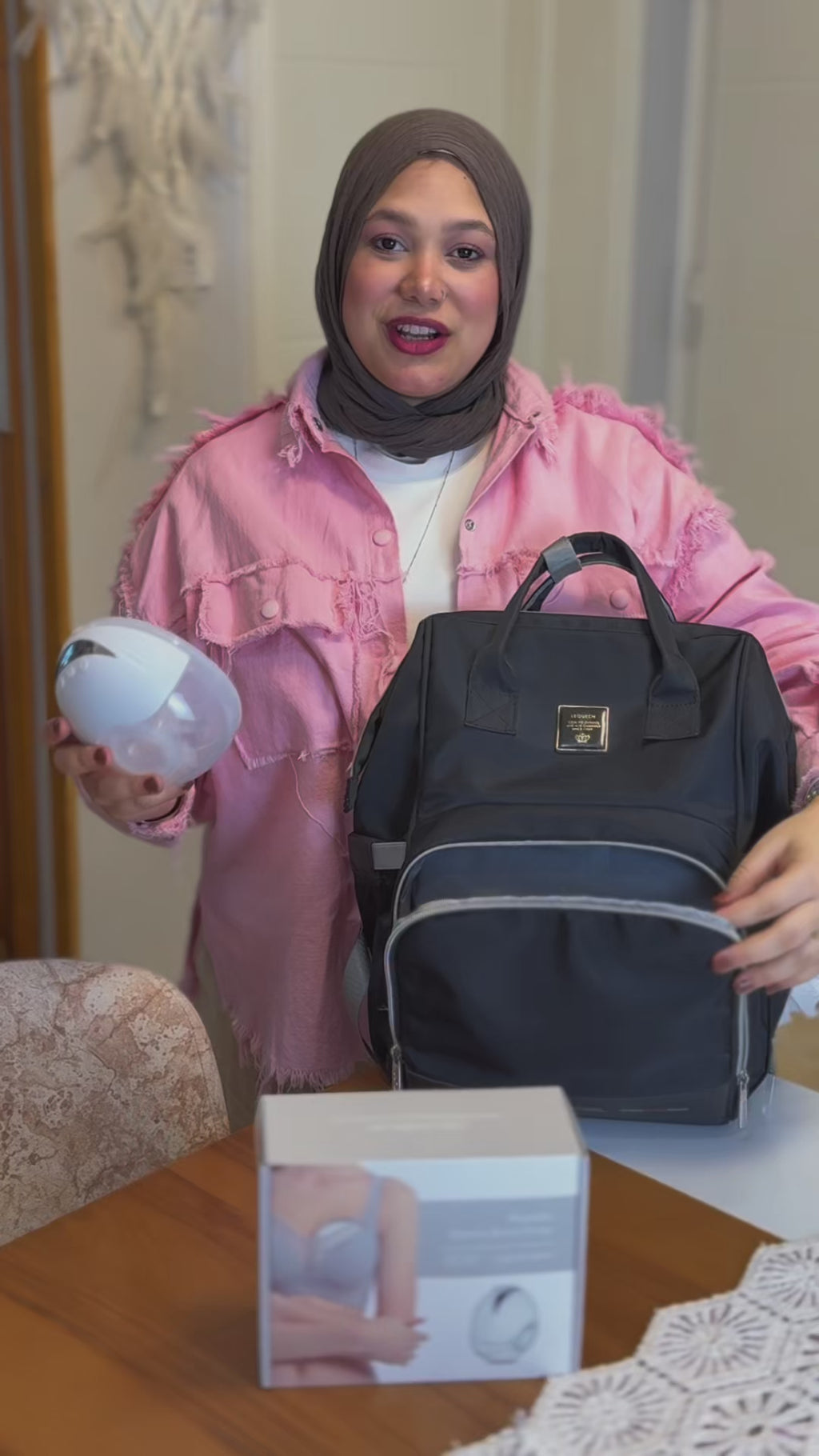 مضخة شفط الحليب اللاسلكية القابلة للارتداء – Medelio Wearable Breast Pump